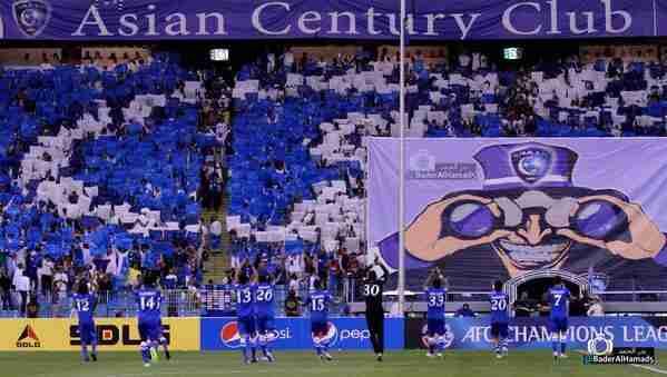 تيفو نادي الهلال